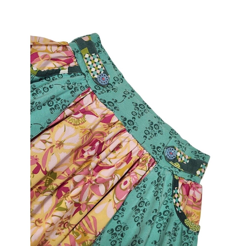 Matilda Jane Little Girls/Kids Pink Floral Skirts Playful Patchwork Size 6 - Picture 5 of 13